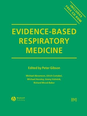 cover image of Evidence-Based Respiratory Medicine